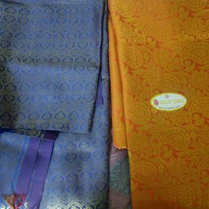 Unused  Silk 4 Shawl For Rs 330