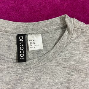 H&M Grey Crop Top