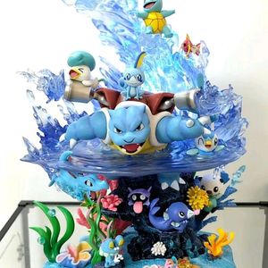 Pokemon Ocean Family Model Statue Resin