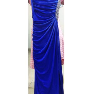 Blue Long Gown