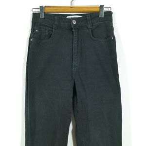 Charcoal Black Faded Jean's (Women's)