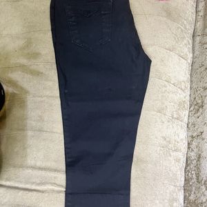 New Black Capri Jeans Wd Tag