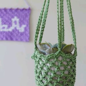 Handmade Crochet Pot hanger