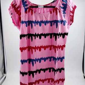 Balloon Sleeve Tshirt (Pink)