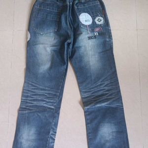 Girls Jeans For Age Upto 12 Years Sparingly Use