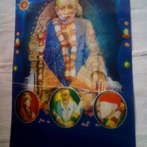 Sai Baba 3D Photo