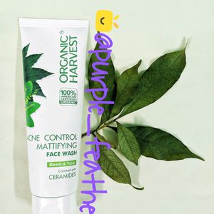 Organic Harvest Acne Control Face Wash