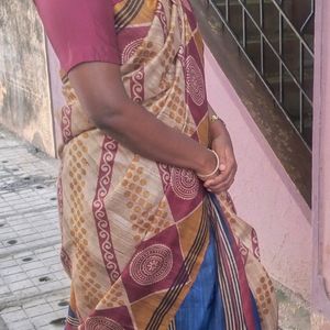 Pure Gicha Tussar Silk Saree