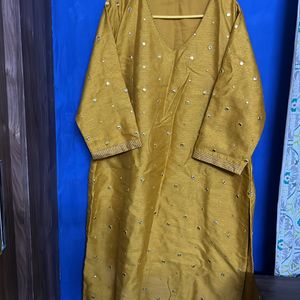 Brand New Biba Kurti (3 XL Tussar Silk)