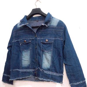 Navy Blue Denim Jacket