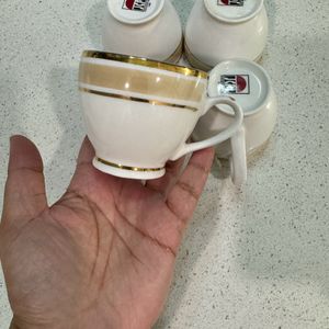 White Gold Cups