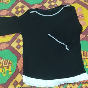 Black Top For Girls