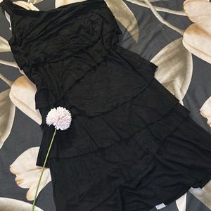 Black One Shoulder Dress