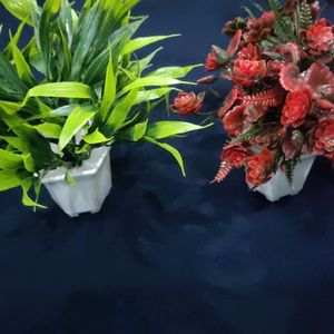 Artificial Plants With Pots