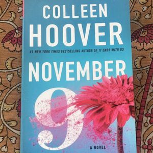 November 9 By Colleen Hoover