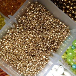 Gold Sugar Beads