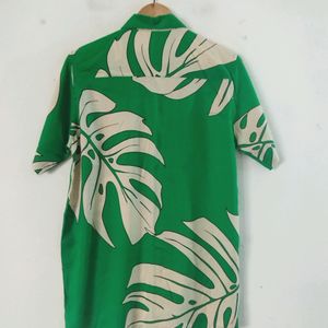 Clearance sale ,Green Printed Shirt ( Men)