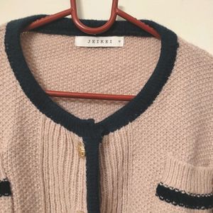 Korean Crop Cardigan