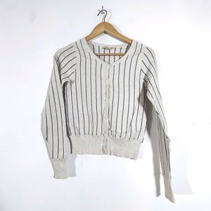 Grey Striped Tops (Women's)