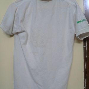 M Size Cotton T-shirt Half Sleeves