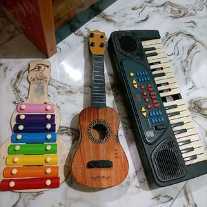 Xylophone, piano, Guitar 🎸