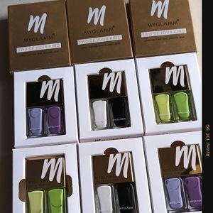 Pick Any one Myglamm Two Of Kind Nail Enamel