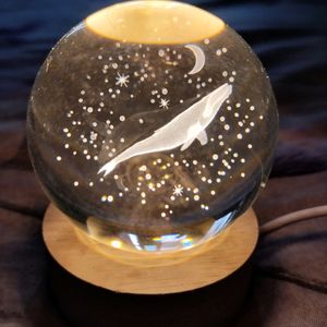 🎊 Limited Time Offer 3D Crystal Lamp Ball Design3