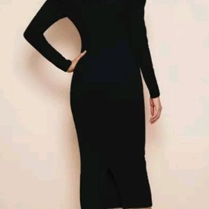 Black Bodycone Dress