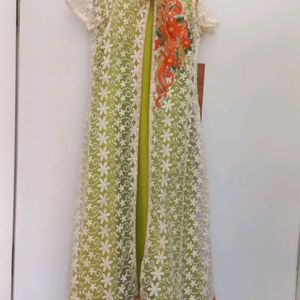 2 Piece ethenic Gown M Size