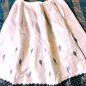 Tissue Silk Skirt And Top