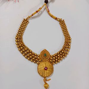 Golden Colour Jewellery Set