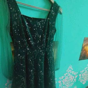 Galaxy Glitter Dress URBANIC