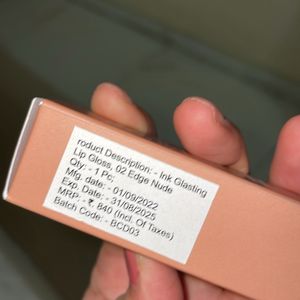 Peripera Ink Glasting Lip Gloss 02 Edge Nude