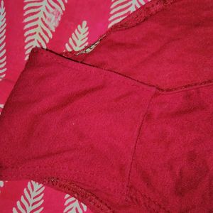 💋5 Time Use Red 🍒 Panty/Brief  I 100cm