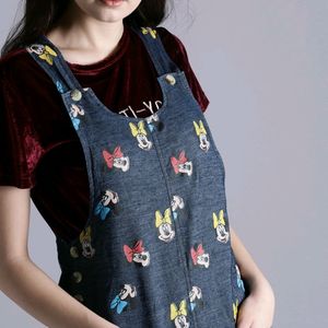 Women Pinafore Dress