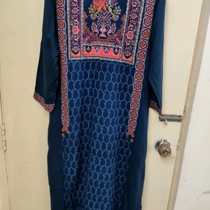 Branded Nevy Blue Kurta