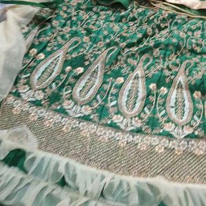 Very Beautiful Green Lehenga