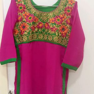 Pink Kurti