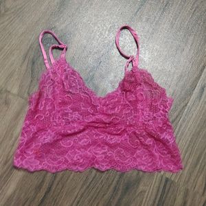 Pink Hot Net Bra