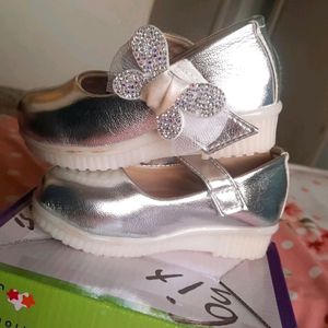 Sliver Baby Girl Sandal..