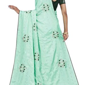 Green Saree