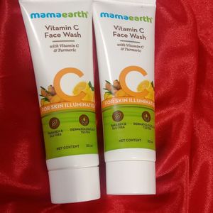 Mamaearth Vit C Face Wash(2pack)