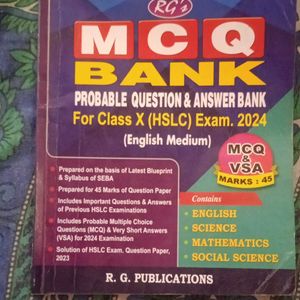 class 10th mcq bank english medium by (R.G's)