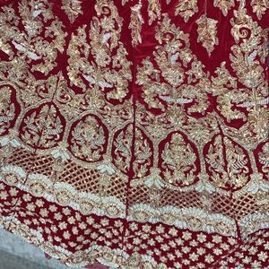 Red Designer Bridal Lehenga