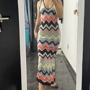 Maxi Side Cutout Dress