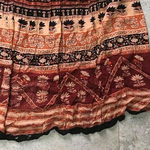 Cotton summer Long Skirt