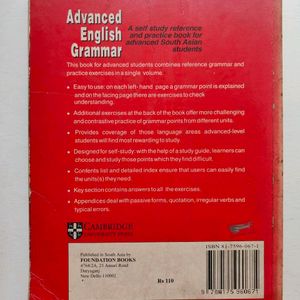 Advanced English Grammar