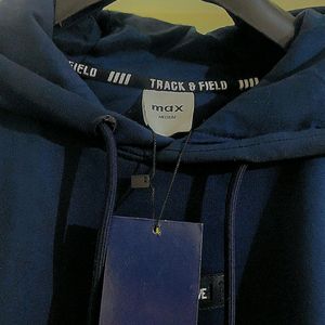 Men's Solid Hooded Sweatshirt