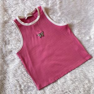 Only Pink Crop Top