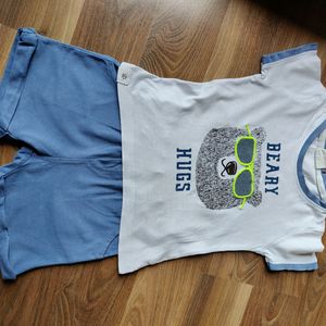 Boys tshirts & Shorts - For 2-3 Years